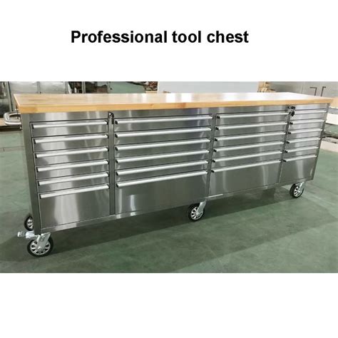 96 inch stainless steel tool box|stainless steel toolbox on wheels.